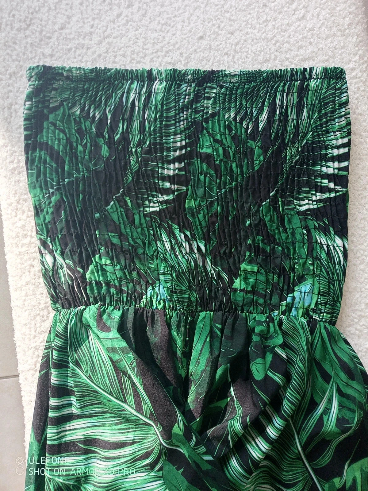 vestido longo Jungle assimétrico – photo 2